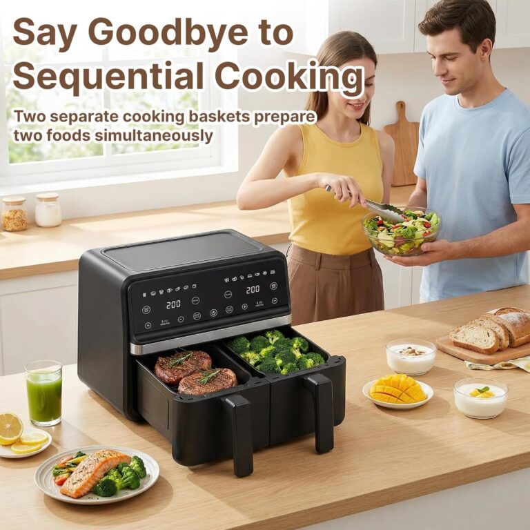 Ludatido 9QT Large Double Air Fryer: A Complete Guide to Dual-Basket Cooking for Everyday Meals